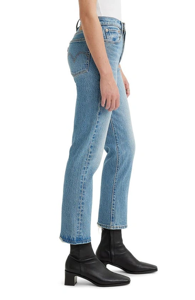 Shop Levi's Wedgie High Waist Straight Leg Jeans In Christina