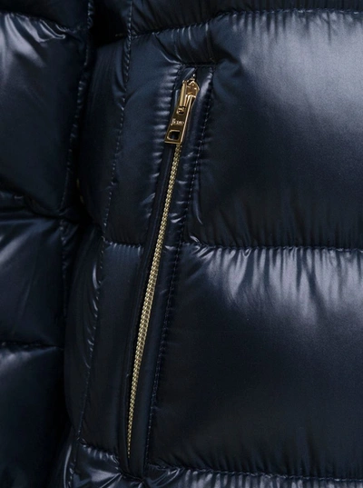 Herno Cleofe Midi Down Jacket In Black
