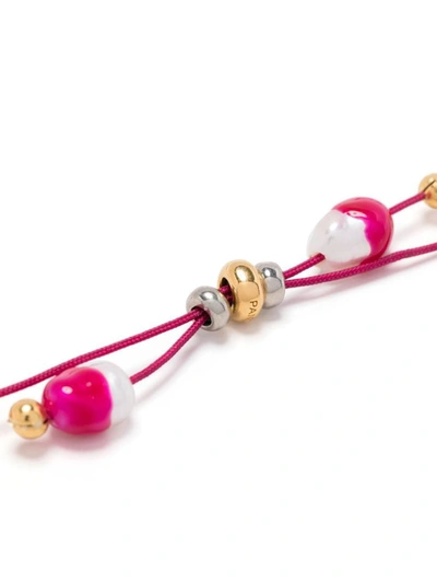 Shop Panconesi Necklace In Cherry Pink