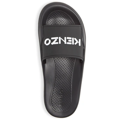 Shop Kenzo Womens Slip On Mules Slide Sandals In Black