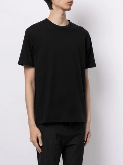 Shop Yohji Yamamoto No Future Logo T-shirt In Black