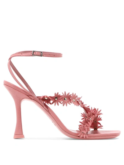 Shop By Far "poppy" Sandals In Pink