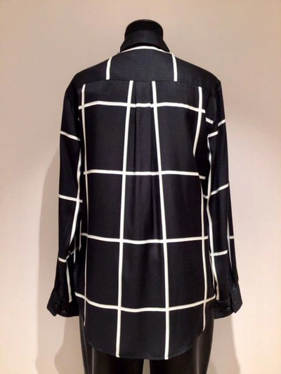 Shop Equipment Printed Silk Shirt In Black