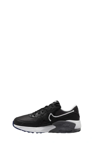 Shop Nike Kids' Air Max Excee Sneaker In Black/ White/ Dark Grey