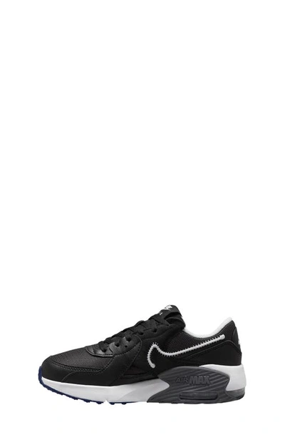 Nike Air Max Excee Big Kids' Shoes In Black/ White/ Dark Grey
