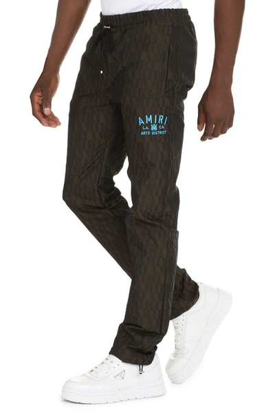Shop Amiri Nylon Cargo Pants In Black
