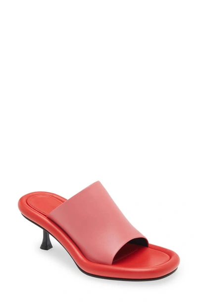 Shop Jw Anderson Bumper Colorblock Slide Sandal In Pink
