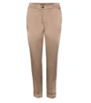 ETRO CROPPED SATIN TROUSERS,P00184196-6