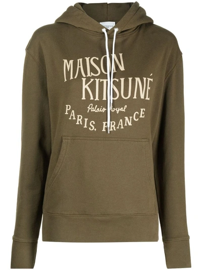 Shop Maison Kitsuné Maison Kitsune' Sweaters In Khaki
