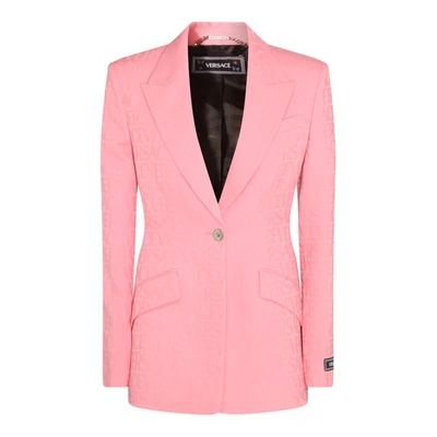 Shop Versace Jackets Pink