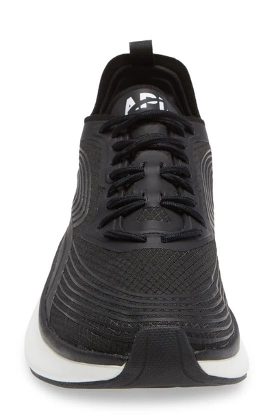 Shop Apl Athletic Propulsion Labs Streamline Running Shoe In Black / Black / White