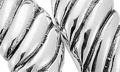 Samuel B. Sterling Silver Bypass Ring In Silver
