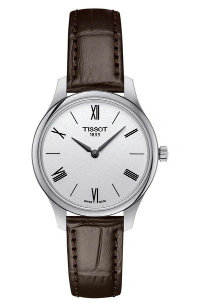Tissot Women's T-classic 31mm Quartz Watch In Silver