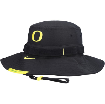 Shop Nike Black Oregon Ducks Boonie Performance Bucket Hat