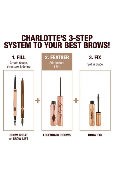 Charlotte Tilbury Gel À Sourcils Teinté Legendary Brows 0.04 oz/ 1.15 G In Taupe