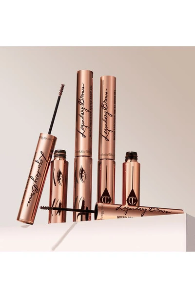 Shop Charlotte Tilbury Legendary Brows Micro-precision Tinted Brow Gel In Taupe