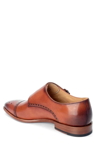 Warfield & Grand Hemlock Monk Strap Loafer In Tan