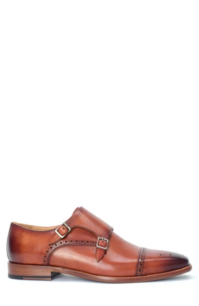 Warfield & Grand Hemlock Monk Strap Loafer In Tan