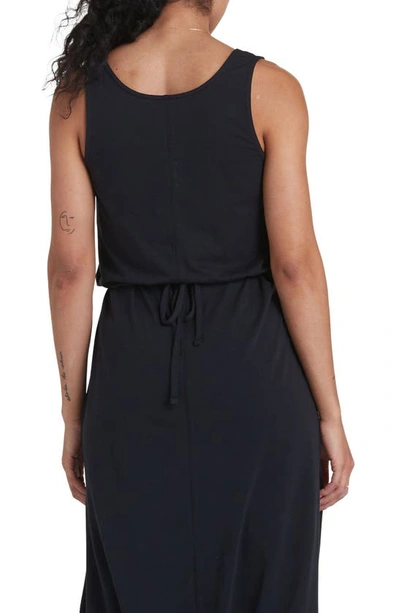 Shop Lole Luisa Maxi Tank Dress In N415 - Black Beauty