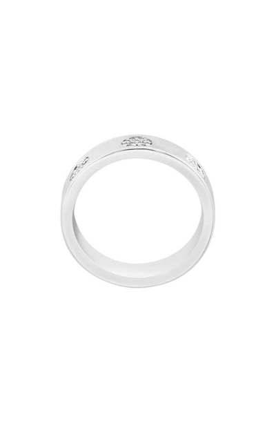 Effy Sterling Silver Diamond Band Ring In Silver