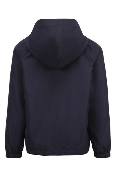 Nike Kids' Split Futura Raglan Windrunner Jacket In Black