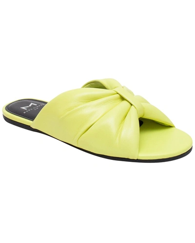 Shop Marc Fisher Ltd Olita Leather Sandal In Yellow
