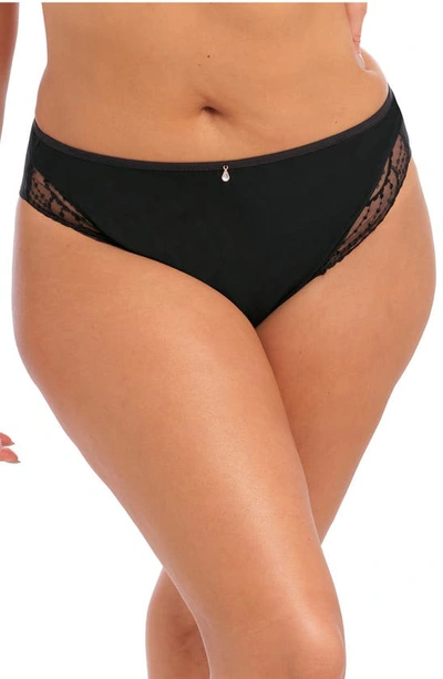 Elomi Priya Full Figure Brazilian Briefs In Black