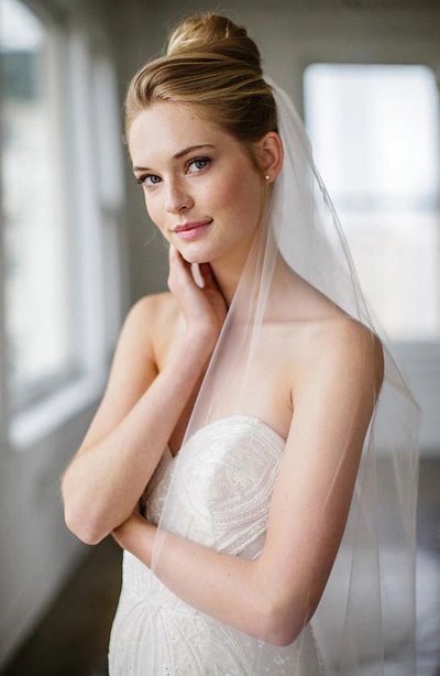 Shop Brides And Hairpins Christina Tulle Veil In White