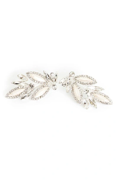 Shop Brides And Hairpins Catalina Set Of 2 Hair Clips In Silver