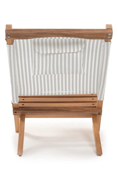 Shop Business & Pleasure The 2-piece Chair In Laurens Sage Stripe