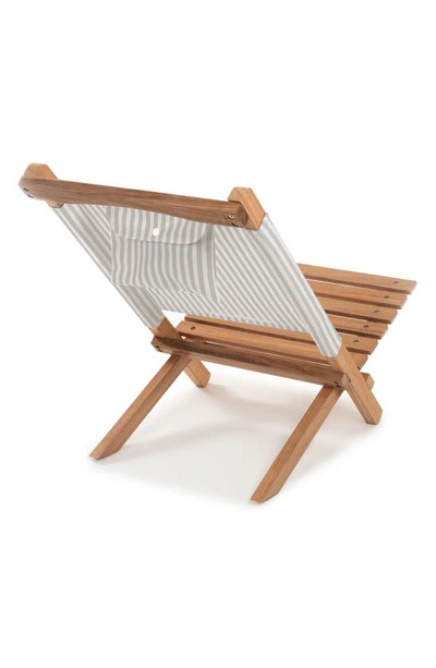 Shop Business & Pleasure Co. The 2-piece Chair In Laurens Sage Stripe