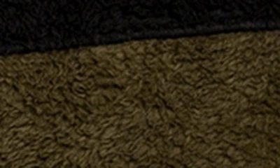 Threads 4 Thought Kids' Pershing Colorblock Faux Fur Quarter Zip Pullover In Pyrite
