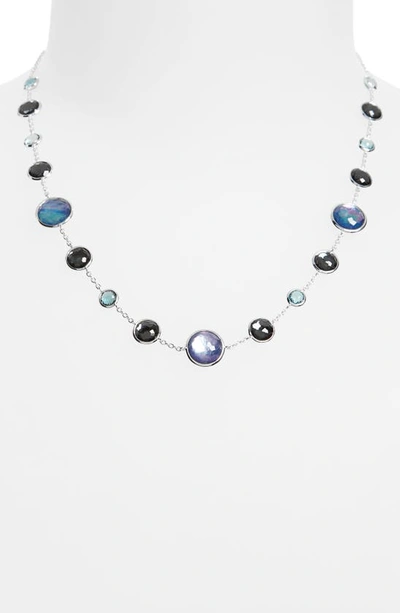 Ippolita Women's Lollipop Lollitini Sterling Silver & Multi-stone Necklace In Blue