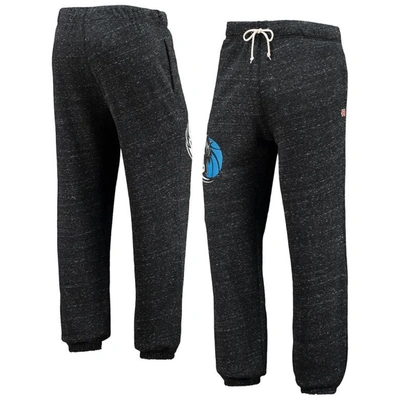 Shop Homage Charcoal Dallas Mavericks Tri-blend Sweatpants