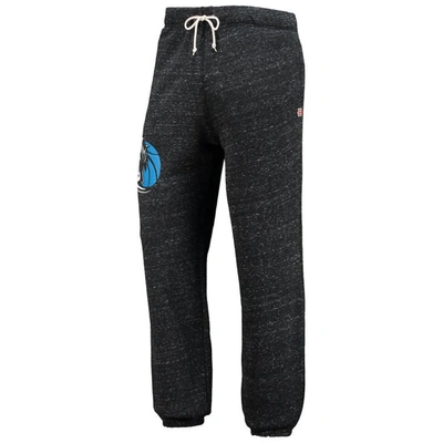 Shop Homage Charcoal Dallas Mavericks Tri-blend Sweatpants