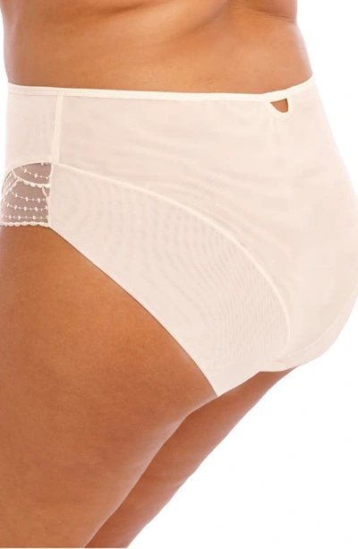 Shop Elomi Priya Full Figure High Waist Briefs In Vanilla