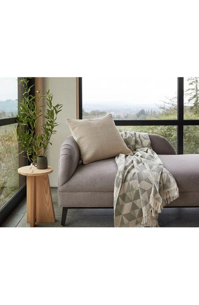 Coyuchi Marshall Organic Cotton Euro Sham In Undyed W/ Oyster