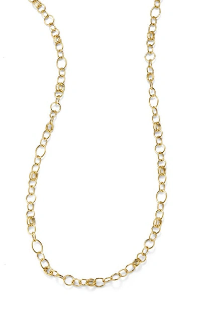 Shop Ippolita Classico Link Chain Necklace In Green Gold