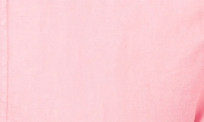Shop Swims Amalfi Linen Button-up Shirt In Blush Pink