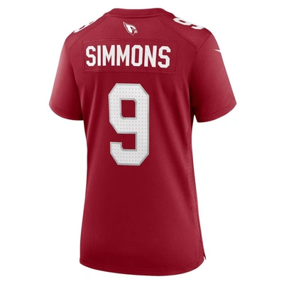 Shop Nike Isaiah Simmons Cardinal Arizona Cardinals Home Game Jersey