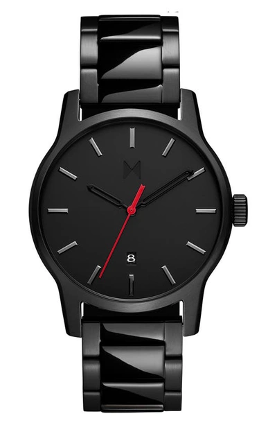 Shop Mvmt Watches Classic Ii Black Bracelet Watch, 44mm