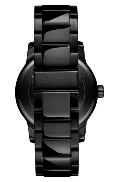 Shop Mvmt Watches Classic Ii Black Bracelet Watch, 44mm