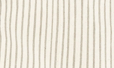 Shop Pehr Stripes Away Medium Canvas Cube In Neutral