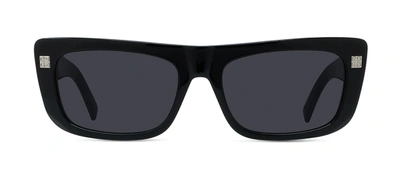 Shop Givenchy Gv40047u 01a Flat Top Sunglasses In Grey