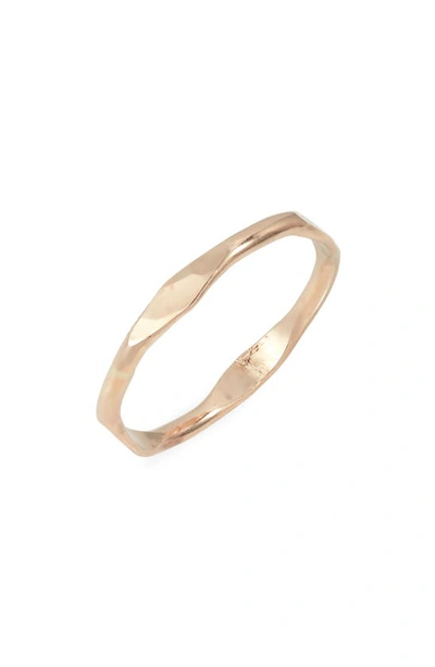 Shop Nashelle Lume Stackable Ring In 14k Gold Fill