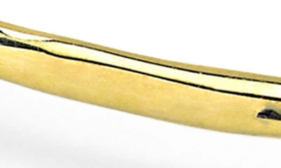Ippolita 18k Gold Stardust Superstar 2-diamond Bangle In Green Gold