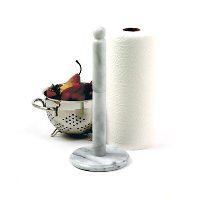 Norpro Marble Paper Towel Holder In White