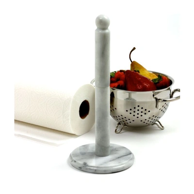 Norpro Marble Paper Towel Holder In White