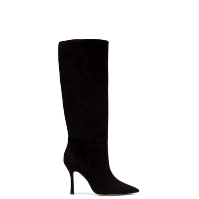 Shop Larroude Kate Knee High Boot In Black