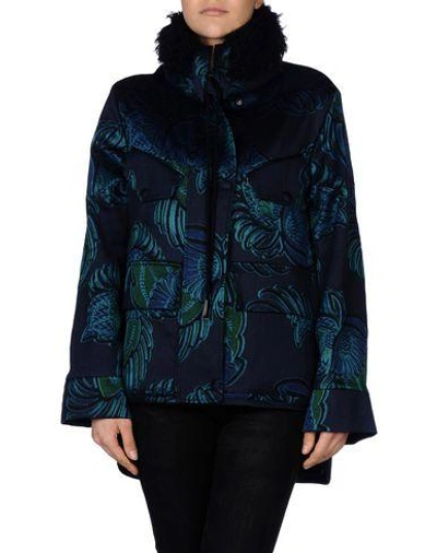 Shop Stella Mccartney Jacket In Dark Blue